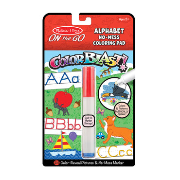 Colourblast! – Alphabet No-mess Colouring Pad