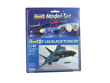 1/144 MODEL SET F-14A BLACK TOMCAT