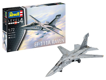 REVELL EF-111A RAVEN MODEL KIT SET 1/72