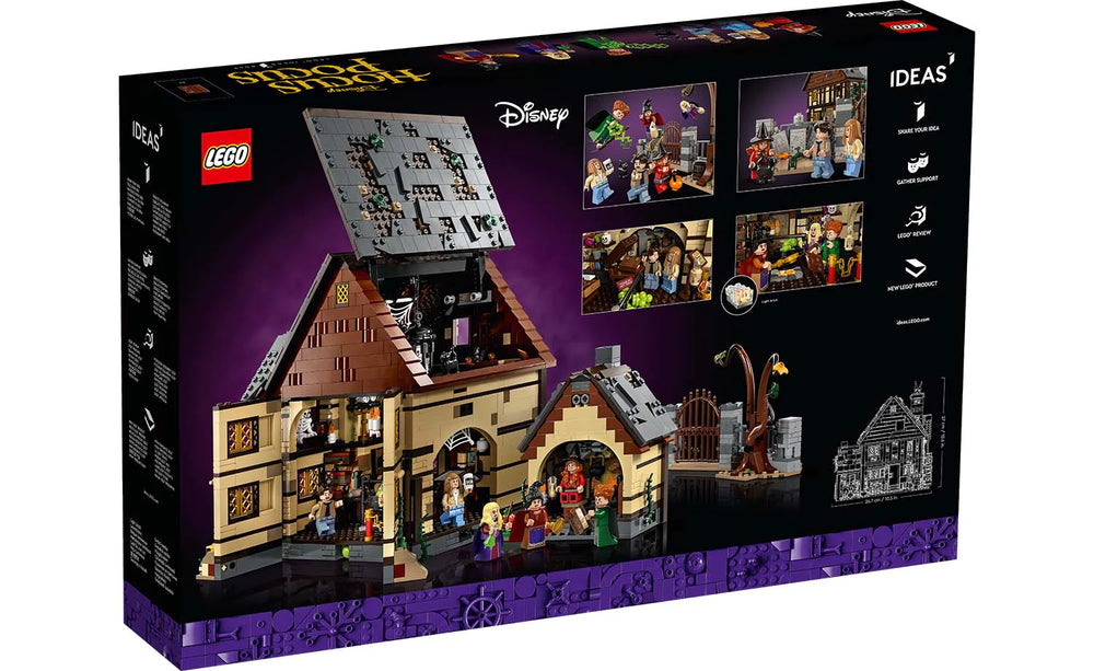 21341 | LEGO® Ideas | Disney Hocus Pocus: The Sanderson Sisters' Cottage