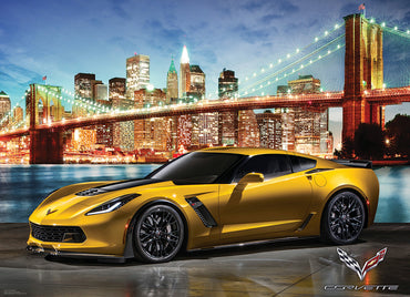 2015 Corvette Z06 Out for a Spin 1000-Piece Puzzle