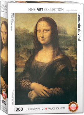 Mona Lisa by Leonardo da Vinci 1000-Piece Puzzle
