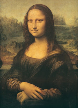 Mona Lisa by Leonardo da Vinci 1000-Piece Puzzle