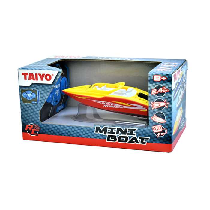 TAIYO RADIO CONTROL MINI BOAT WAVE RUNNER