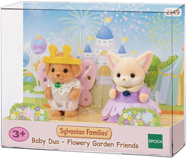 Sylvanian Families Baby Duo – Flowery Garden Friends