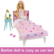 Barbie Bedroom playset with doll