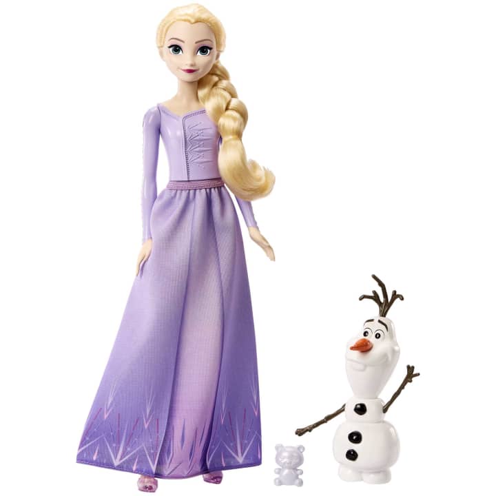 Disney Frozen Elsa Fashion Doll and Olaf Figure