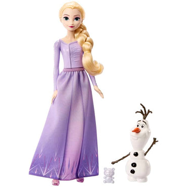 Disney Frozen Elsa Fashion Doll and Olaf Figure