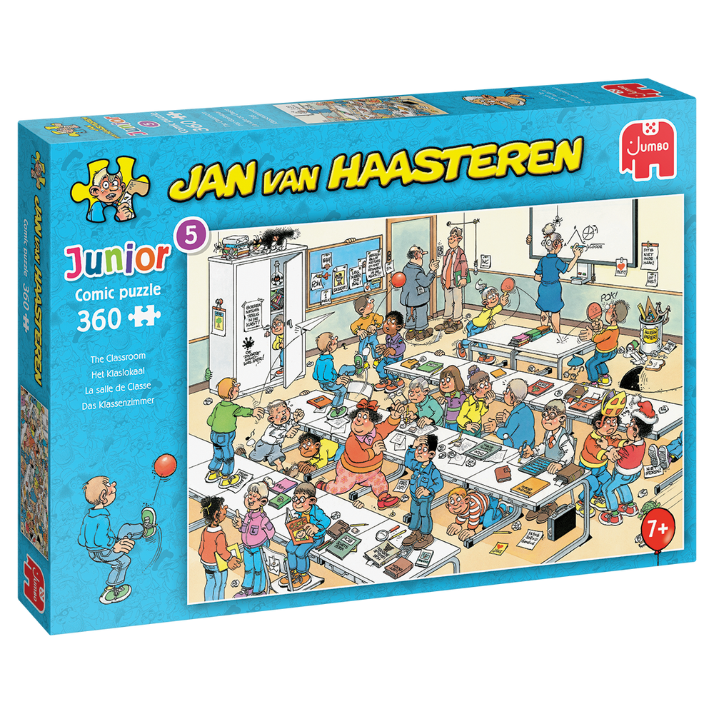 Jan Van Haasteren Junior - The Classroom (360 pieces)