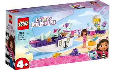 LEGO® Gabby's Dollhouse Gabby & MerCat's Ship & Spa 10786