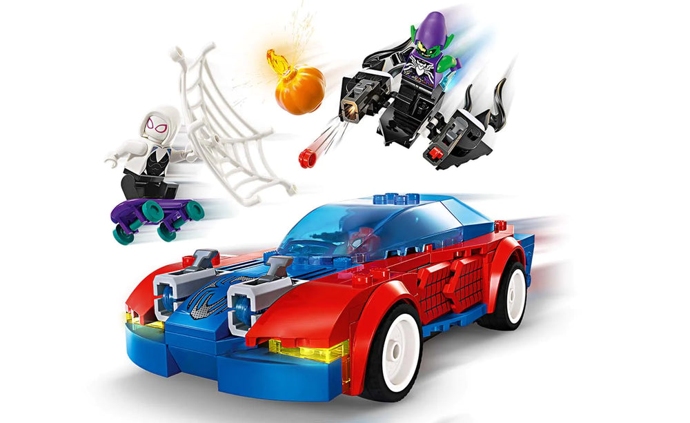 LEGO® Marvel Super Heroes Spider-Man Race Car & Venom Green Goblin 76279