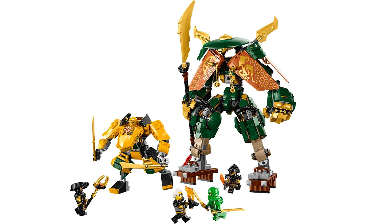 LEGO® NINJAGO® Lloyd and Arin's Ninja Team Mechs 71794