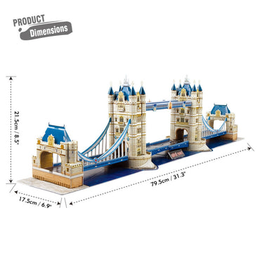 NATIONAL GEOGRAPHIC - TOWER BRIDGE 120PCS 3D PUZZLE
