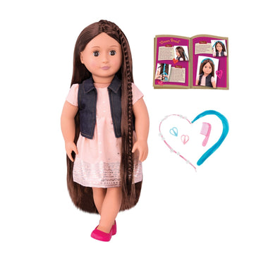 Our Generation Hair Play 18inch Doll - Kaelyn Brunette