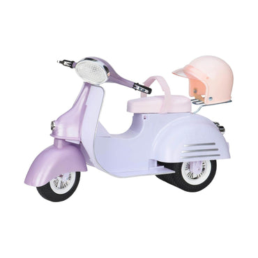 Our Generation Vehicle Ride In Style Scooter Purple/Blue