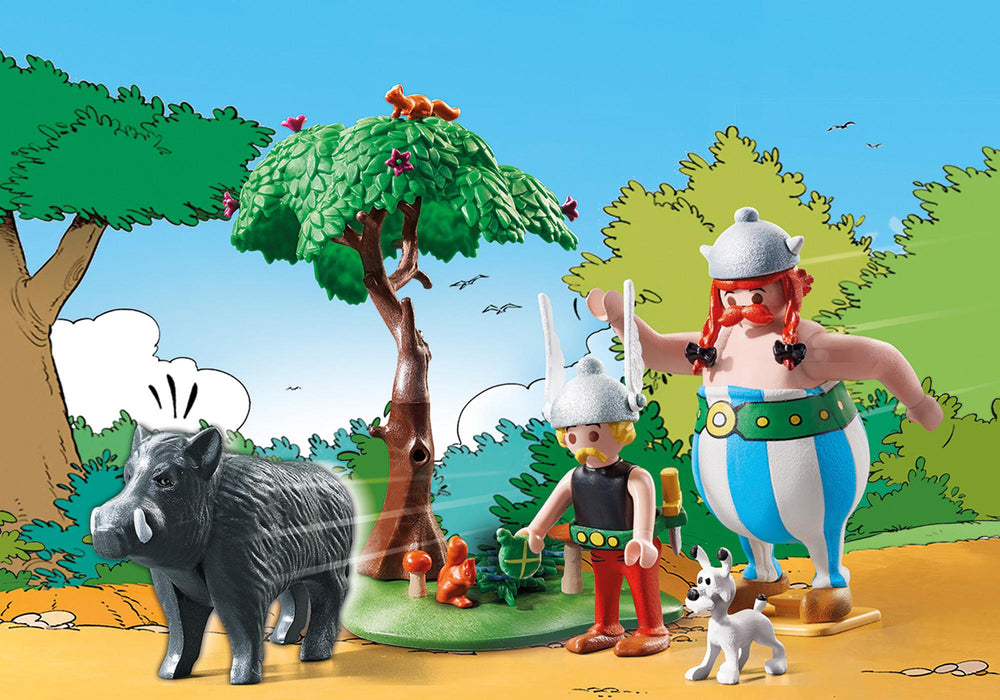 Playmobil - Asterix: Wild Boar Hunting 71160
