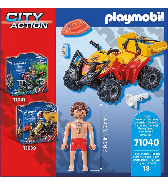 Playmobil - Beach Patrol Quad 71040