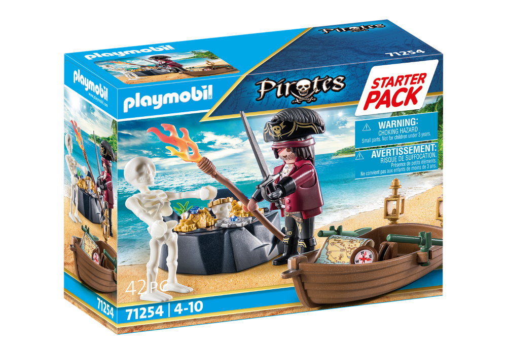 Playmobil - Starter Pack Pirate with Rowing Boat 71254