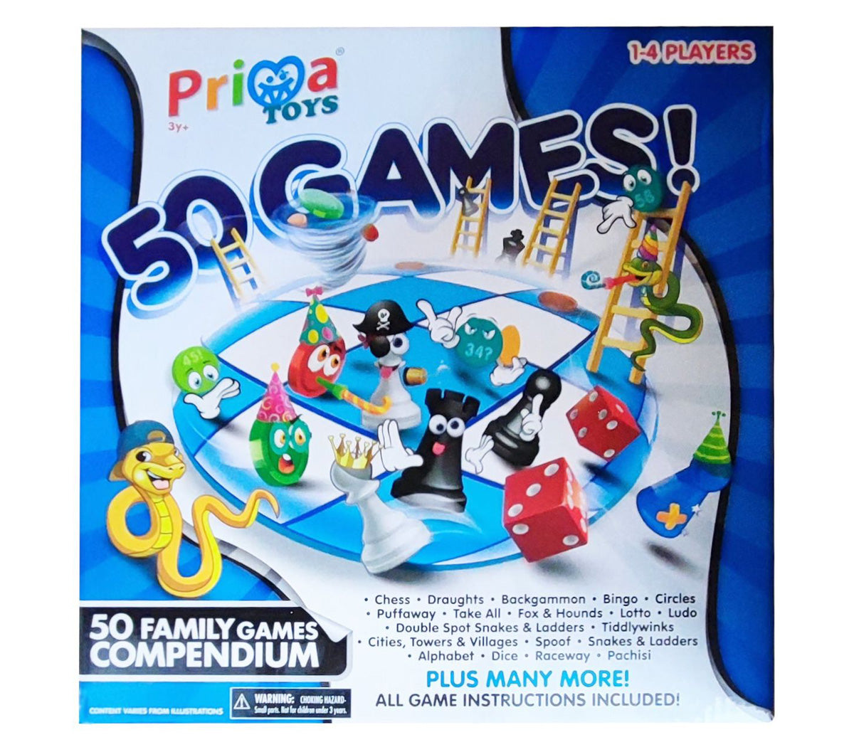 Prima 50 Game Compendium