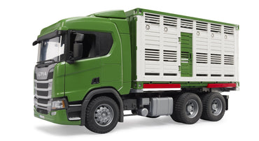 SCANIA SUPER 560R CATTLE TRANSPORTATION TRUCK WITH 1 CATTLE (54CM LONG)