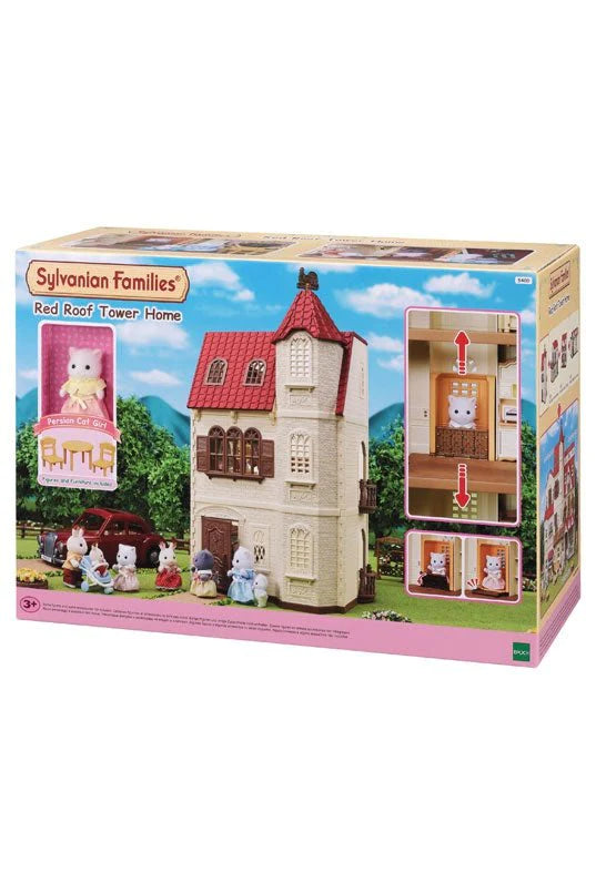 Sylvanian Families Red Roof Tower Home - 5400