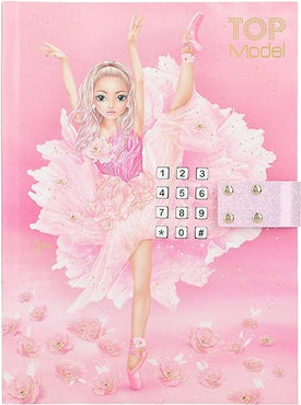 TOPModel Ballet Diary with Number Code and Sound