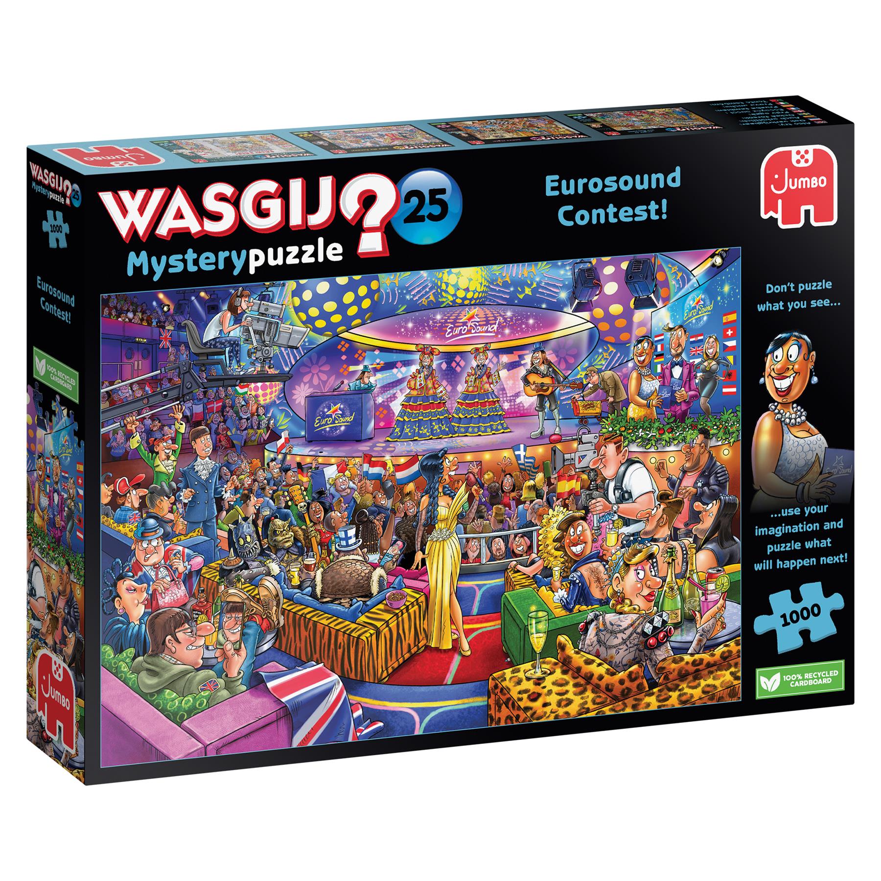 Wasgij Mystery 25 - Eurosound Contest! 1000pcs