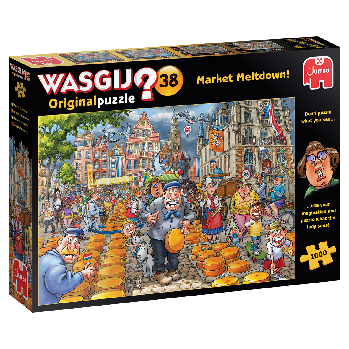 Wasgij Original 38 - Market Meltdown 1000pcs