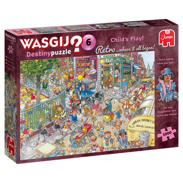 Wasgij Retro Destiny 6 - Child's Play 1000pcs