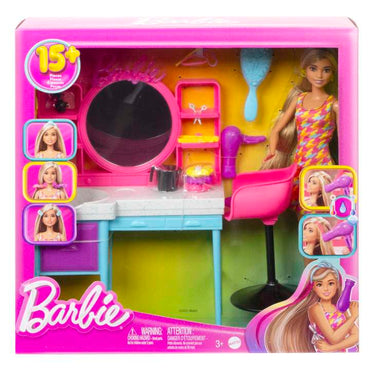 Barbie® Doll And Hair Salon Playset