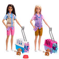 Barbie Animal Rescue & Recovery Playset With Blonde Doll & Accessories