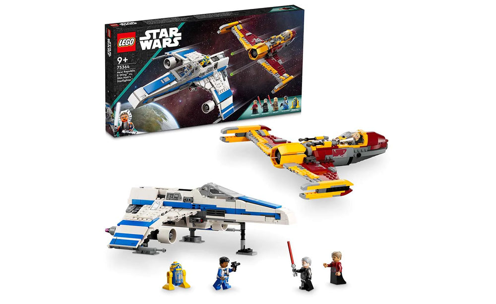 LEGO® Star Wars™ New Republic E-Wing™ vs. Shin Hati’s Starfighter™ 75364