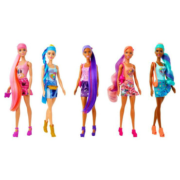 Barbie Color Reveal Doll With 6 Surprises, Totally Denim Series