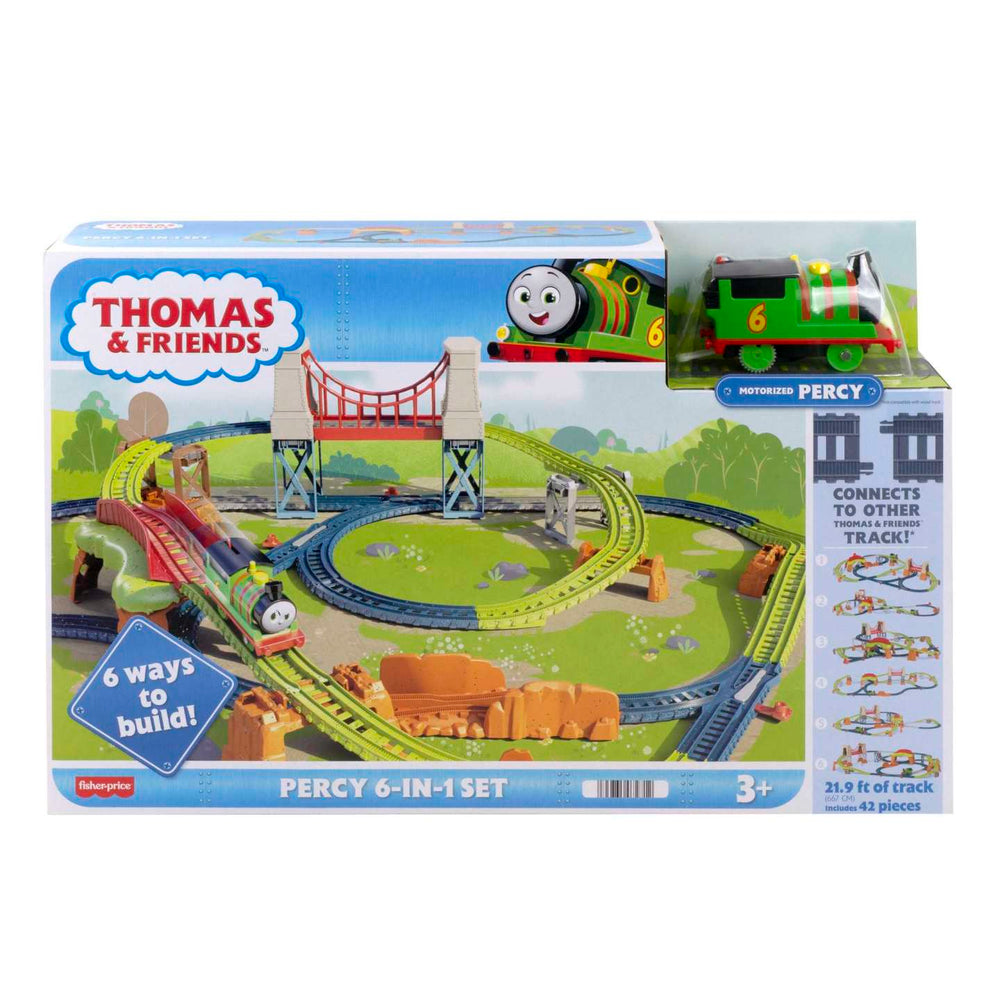 Fisher-Price Thomas & Friends Percy 6-In-1 Set