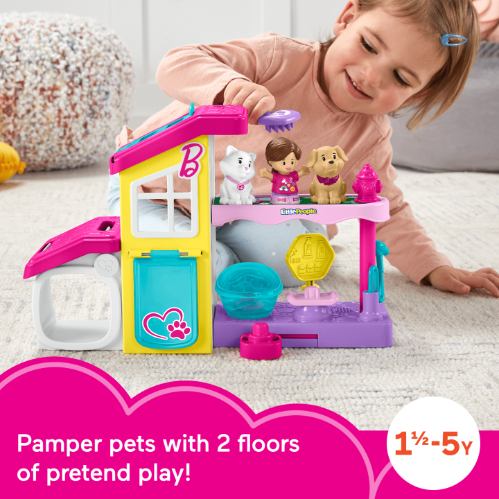 Little People Barbie Playset With Music And Sounds