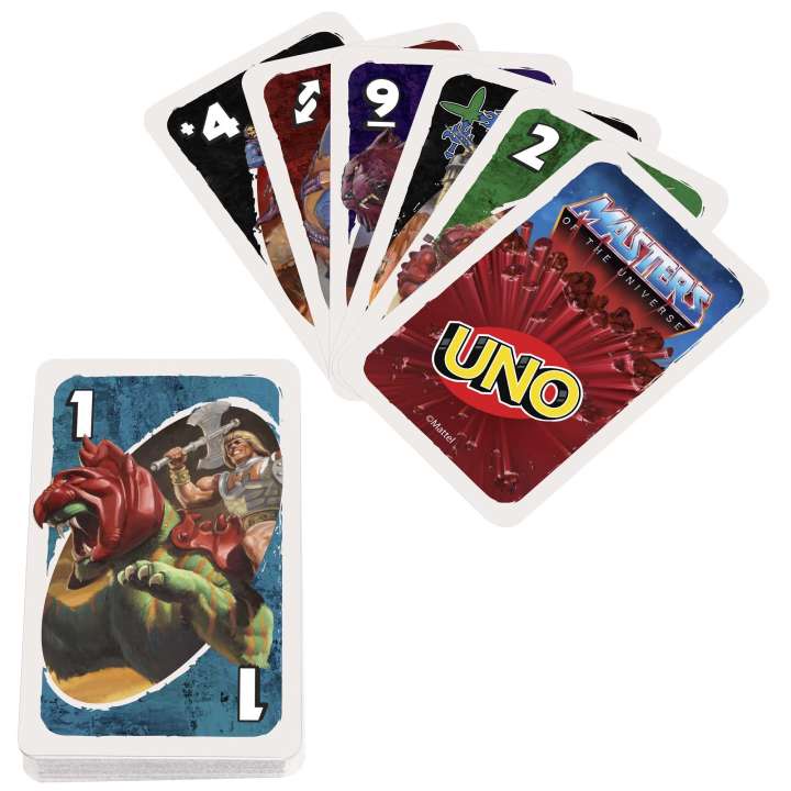 UNO Masters Of the Universe Card Game