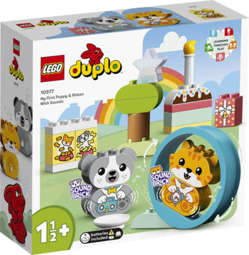 LEGO® DUPLO My First Puppy & Kitten With Sounds 10977