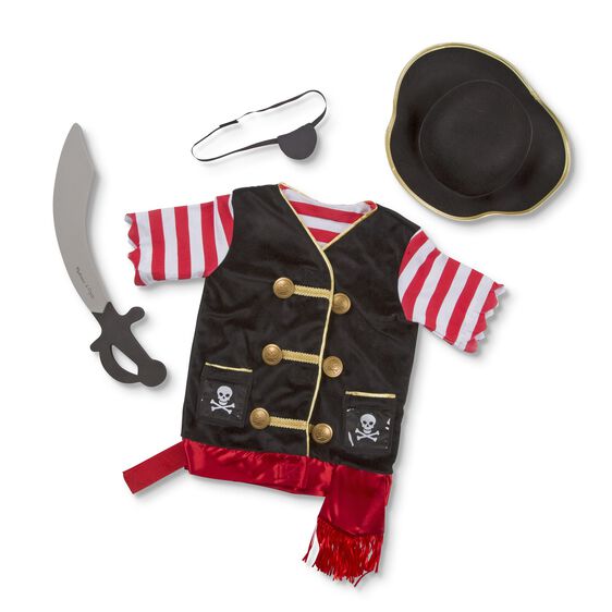 4848 Pirate Role Play Costume Set