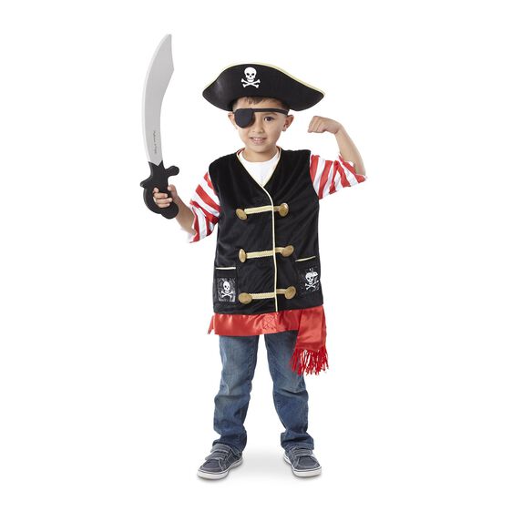 4848 Pirate Role Play Costume Set
