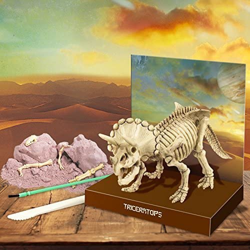 4M Kidz Labs Dig a Triceratops Skeleton
