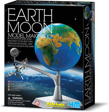 4M KidzLabs Earth & Moon Model Kit