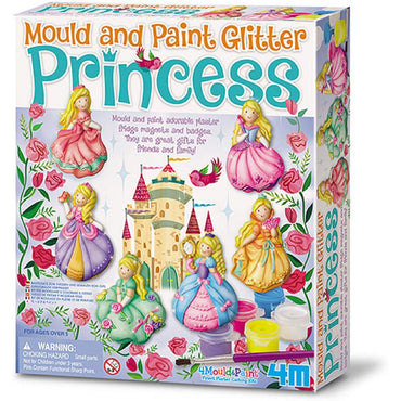 4M – Mould & Paint Glitter Princess – 3528