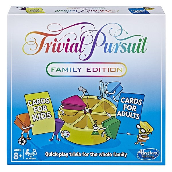 ADULT GAMING-TRIVIAL PURSUIT FAMILY ED.(ENGLISH)