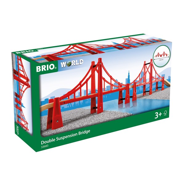 BRIO DOUBLE SUSPENSION BRIDGE BRI-33683