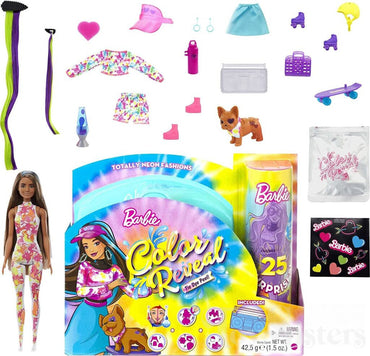 Barbie™ Color Reveal Neon Tie Dye Doll - Asst