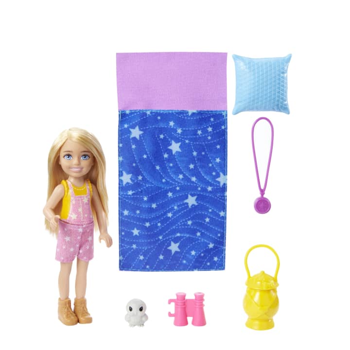 Barbie® Camping Chelsea Doll And Accessories
