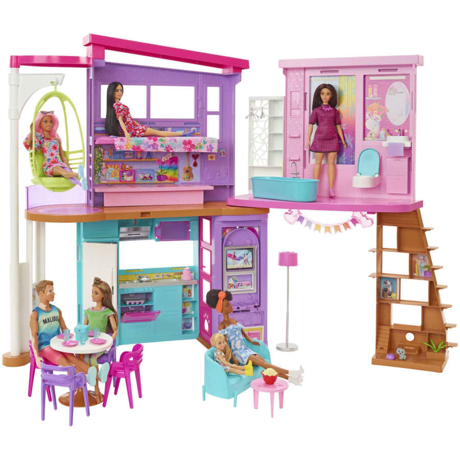 Barbie® Malibu Vacation House Playset HCD50