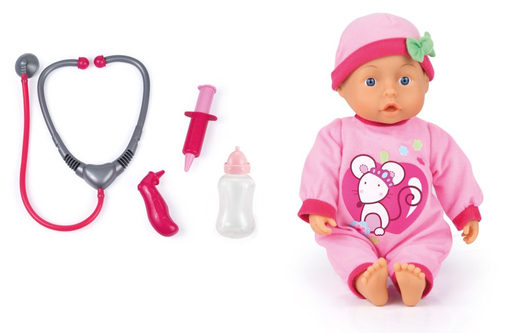 Doctor Set Doll with 24 sounds (33cm)