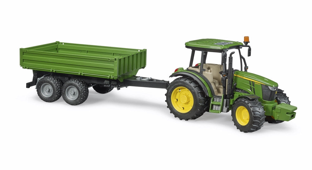 JOHN DEERE 5115M WITH TIPPING TRAILER