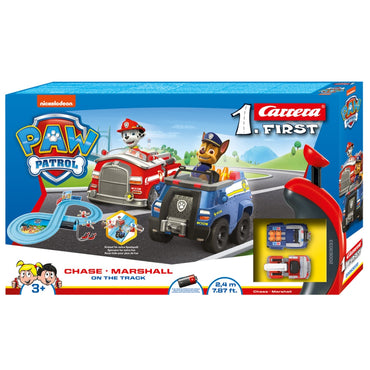 CARRERA FIRST PAW PATROL - ON THE TRACK SET 2.4M BATTERY-POWERED